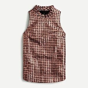 NWT JCrew Metallic Sleeveless Top Medium